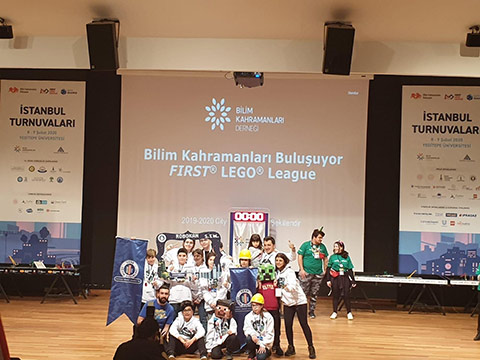 FIRST Lego League (FLL) Turnuvalarında ROBOKAN STW Takımımız Okulumuzu Başarıyla Temsil Etti 