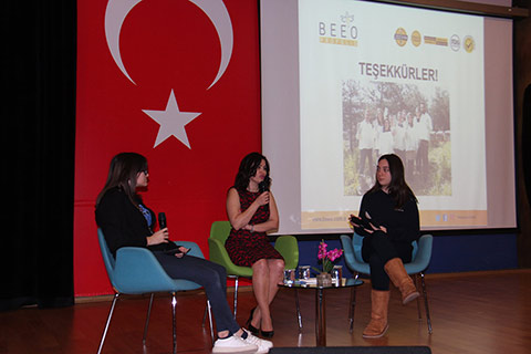 Girişimcilik Haftası Kapsamında BEEO Ürünleri Kurucusu ve Beyaz Fırın Genel Müdürü Konuğumuz Oldu 