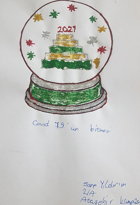 Öğrencilerimizin Yeni Yıl Resimleri 
