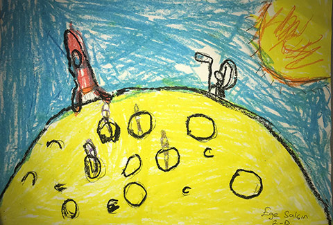 Öğrencilerimizin Online Yıl Sonu Resim Sergisi 