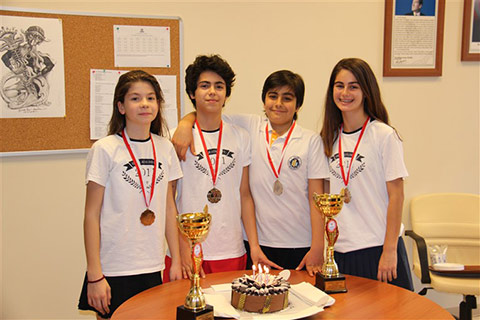 Teniste Büyük Başarı İstanbul İkincisiyiz 