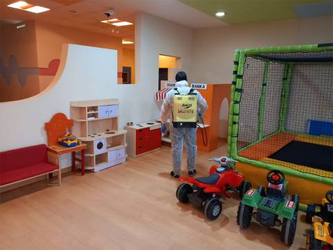 Kampüslerimiz Dezenfekte Edildi 