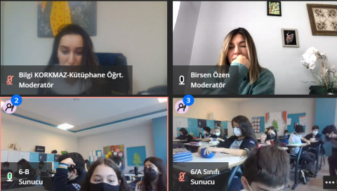 Öğrencilerimiz Online Söyleşilerde Yazarlarla Buluştu 