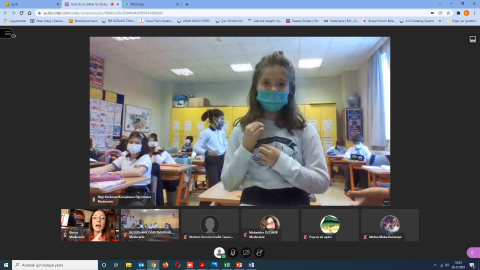 Öğrencilerimiz Online Söyleşilerde Yazarlarla Buluştu 