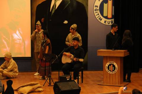 Çanakkale Zaferinin 108. Yıldönümünde Atamızı Ve Şehitlerimizi Minnet ve Saygıyla  Andık 