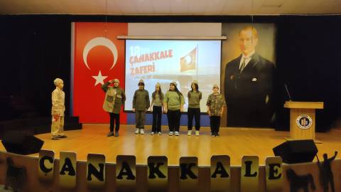  Çanakkale Zaferi'nin 109. Yıldönümünde, Gazi Mustafa Kemal Atatürk'ü, Şehitlerimizi Andık 