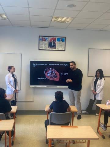 Öğrencilerimiz Okul Sağlığı Projesi Kapsamında Farkındalık Kazandılar 