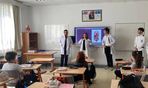 Öğrencilerimiz Okul Sağlığı Projesi Kapsamında Farkındalık Kazandılar 