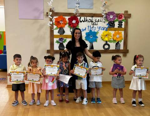 Öğrencilerimizin Karne Sevincini Paylaştık 