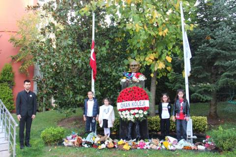  Ulu Önder Mustafa Kemal Atatürk’ü Ölümünün 87. Yılında Saygı Ve Özlemle Andık 