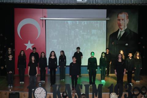  Ulu Önder Mustafa Kemal Atatürk’ü Ölümünün 87. Yılında Saygı Ve Özlemle Andık 